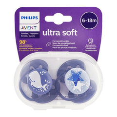 PHILIPS Avent Ulltra Soft Soother 6-18M(SCF223/03)