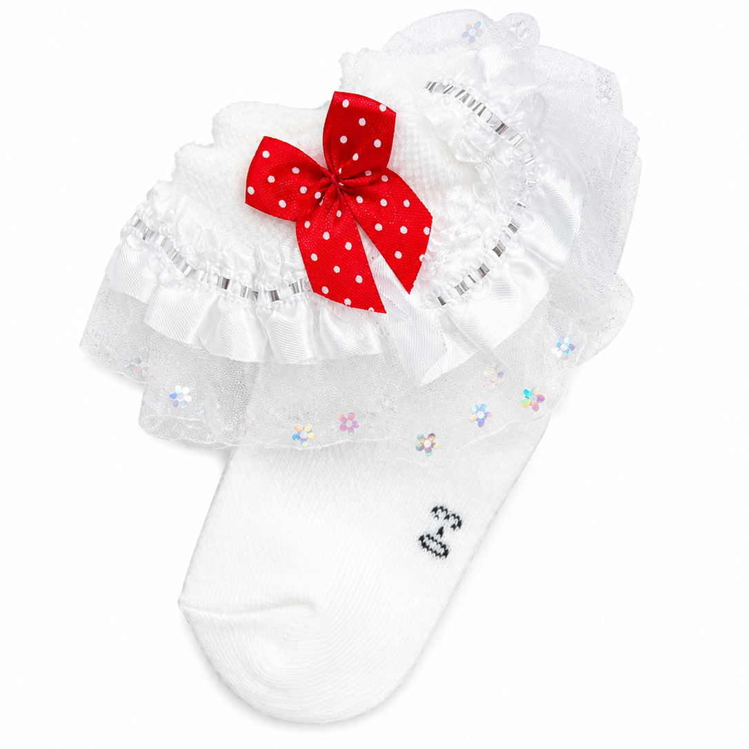 Baby Girl White Socks