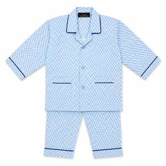 Baby Boy Full Sleeves Cotton Night Suit
