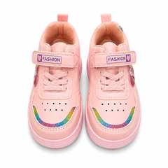 Baby Girl Pink Frozen Sneakers