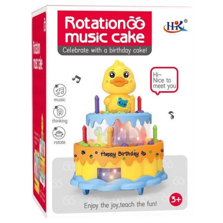 Rotation Music Cake