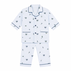 Baby Boy Full Sleeves Cotton Night Suit