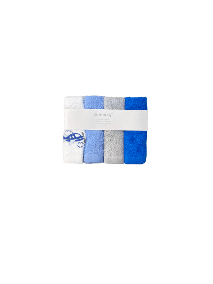4 In 1 Face Towel Blue