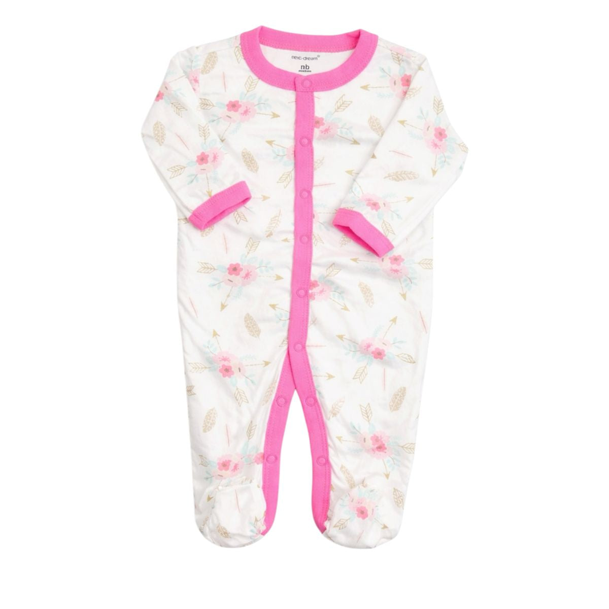 Newborn Closed Feet Romper