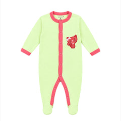 Infants Baby Girl Closed Feet Romper