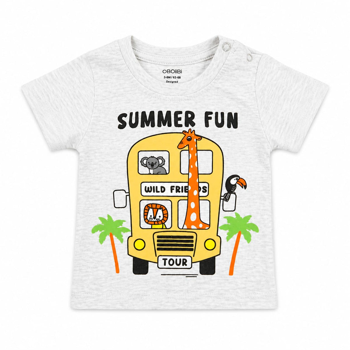Baby Boy Summer Fun T-Shirt -Wild Friends Tour