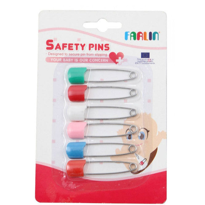 Farlin Safety Pins 6 PC