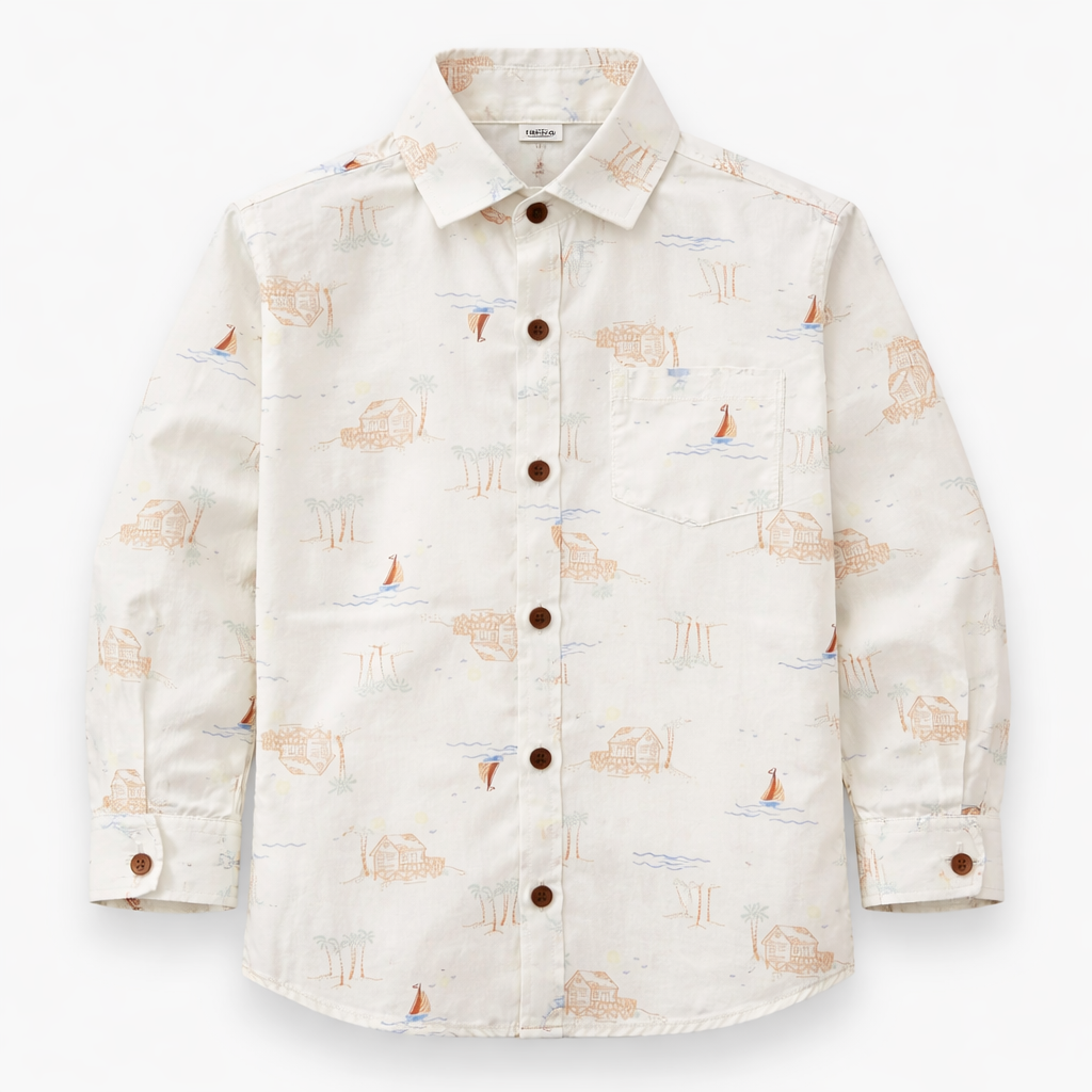 Full Sleeves Dessert theme Shirt