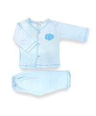 Blue Cloud Newborn Pajama Suit / Night Suit