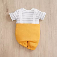 Baby Boy Half Sleeves Bear Romper