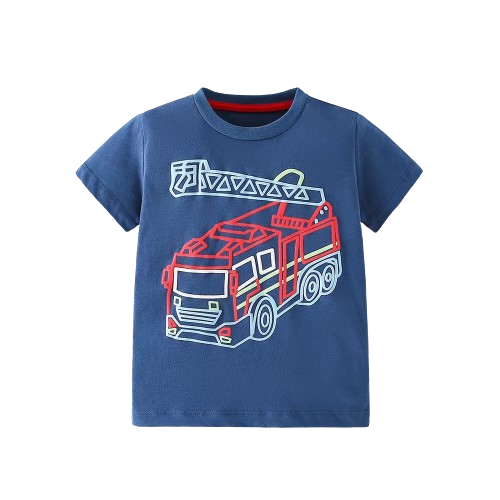 Ambulance Round Neck T-Shirt