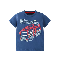Ambulance Round Neck T-Shirt