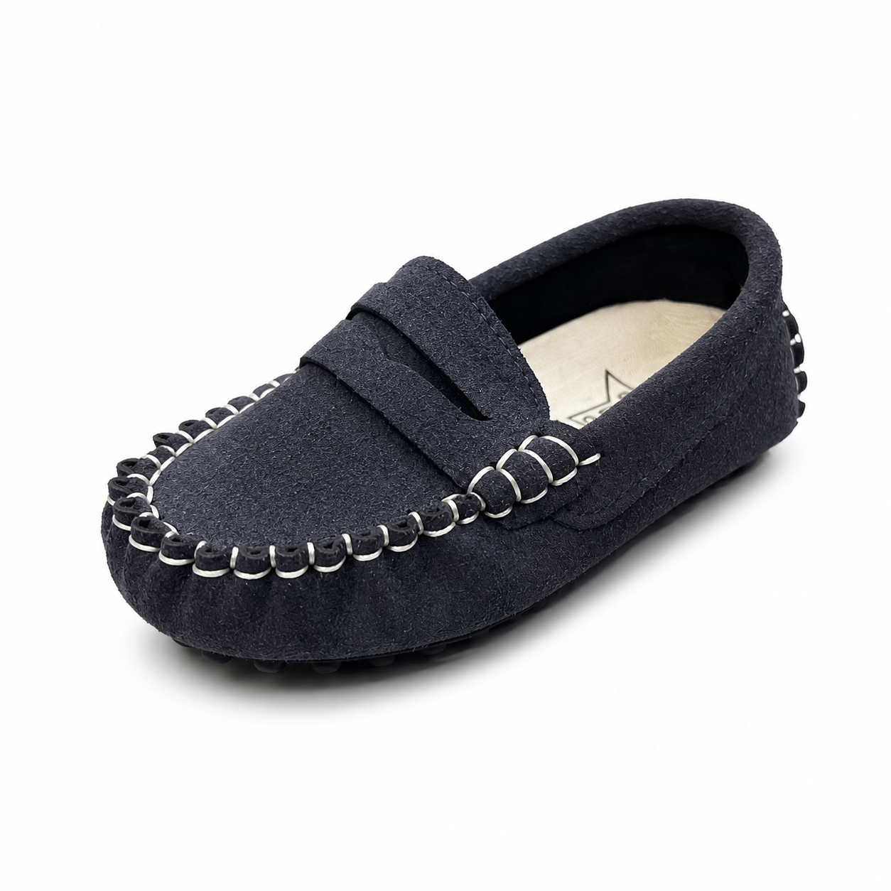 Baby Boy Navy Blue Loafers