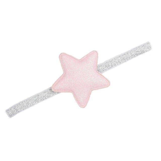 Star Glitter Pink Headband 0-24M