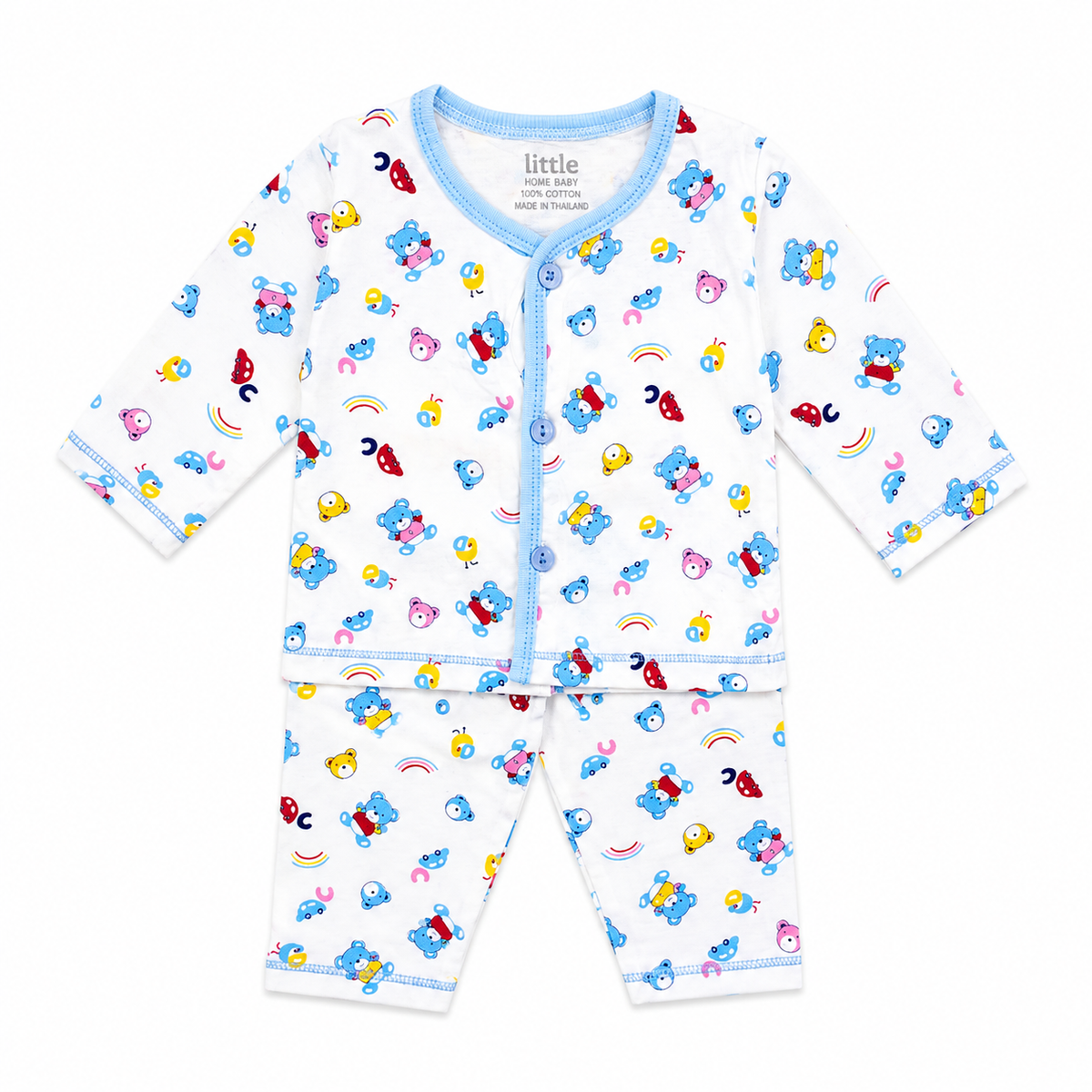Premium Cotton Newborn Pajama Set – Soft & Breathable Baby Suit