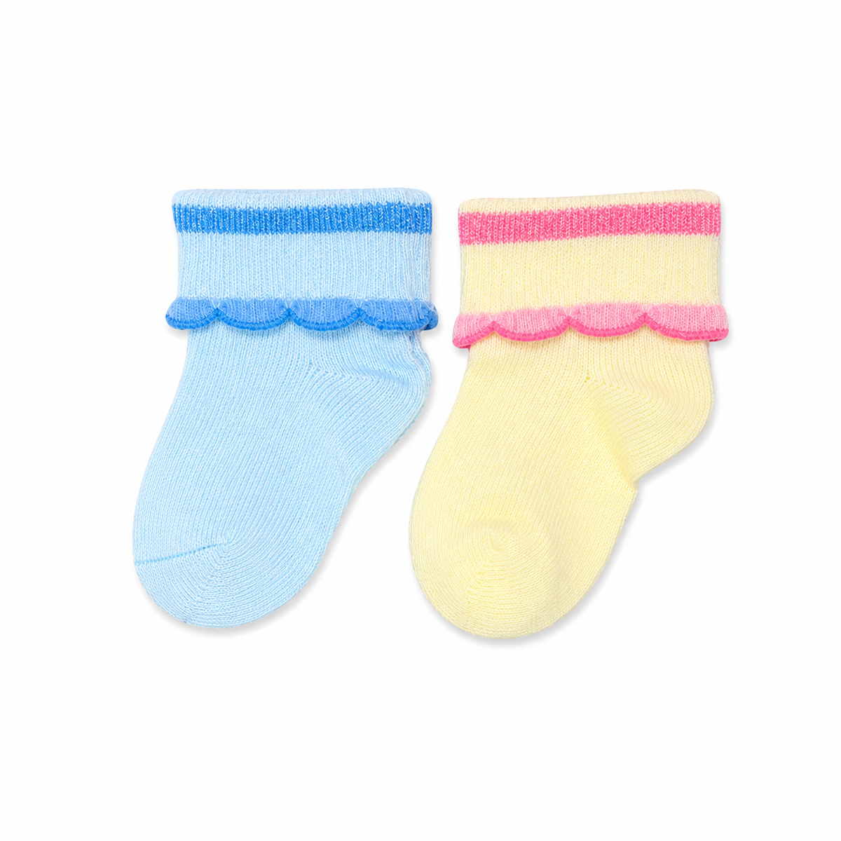 Infants Baby Girl 2PK Socks Set