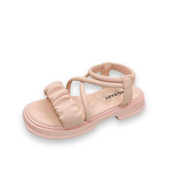 Open toe Pink Strap Sandal