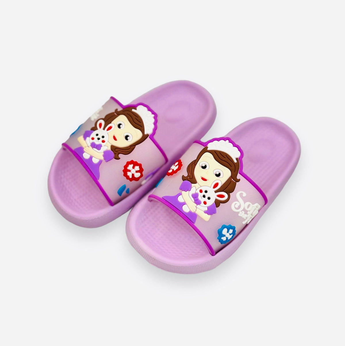 Purple Sofia Slippers