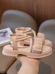 Open toe Pink Strap Sandal