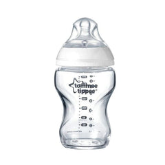 260ML/9OZ Glass Bottle Medium Flow Teat Tommee Tippee 422782