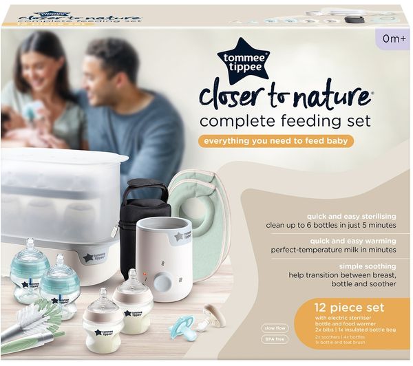 TT COMPLETE FEEDING KIT 12 PIECE WHITE