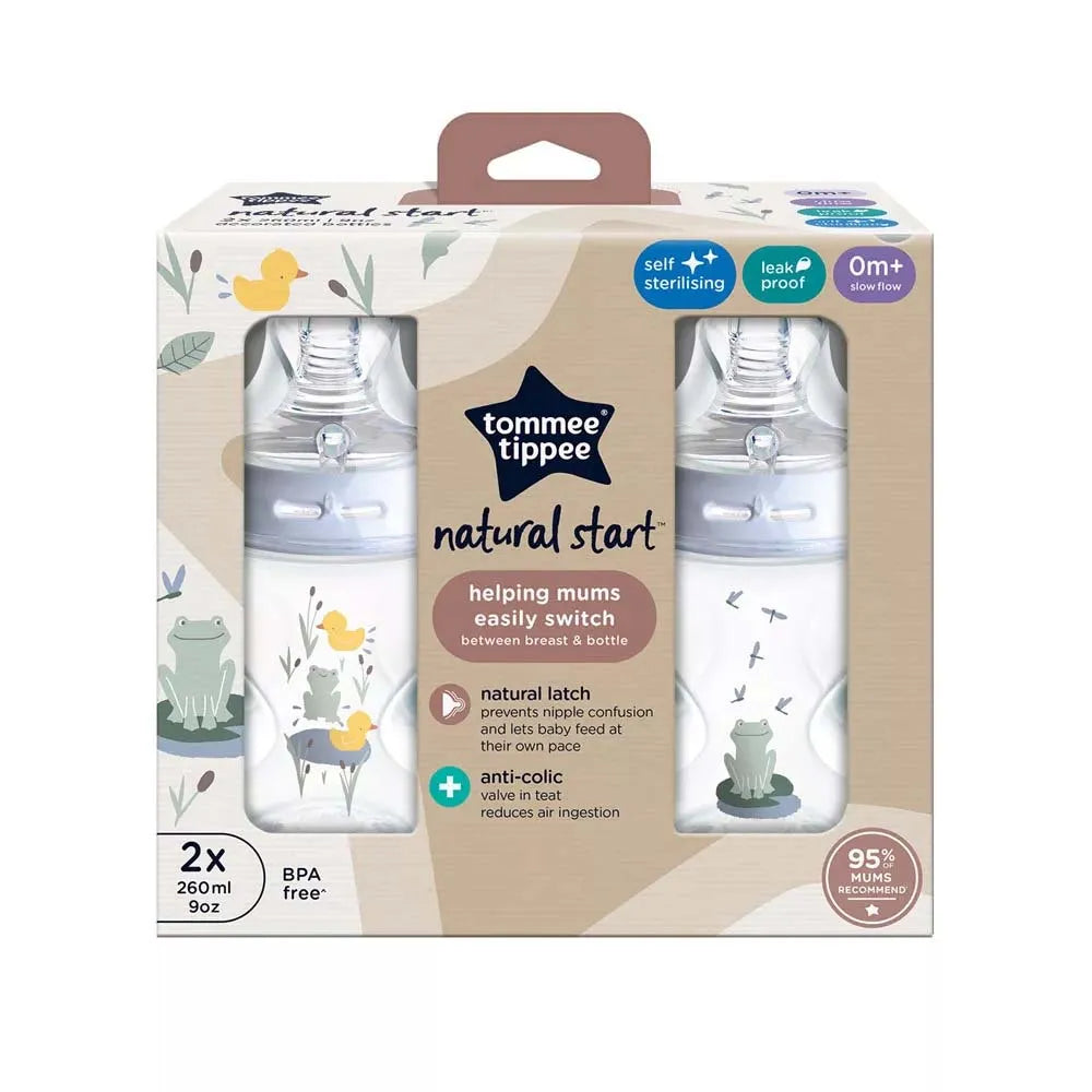 TT Bottle 260ML PK2 POND NATUREL START