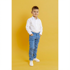 Plain White Formal Shirt