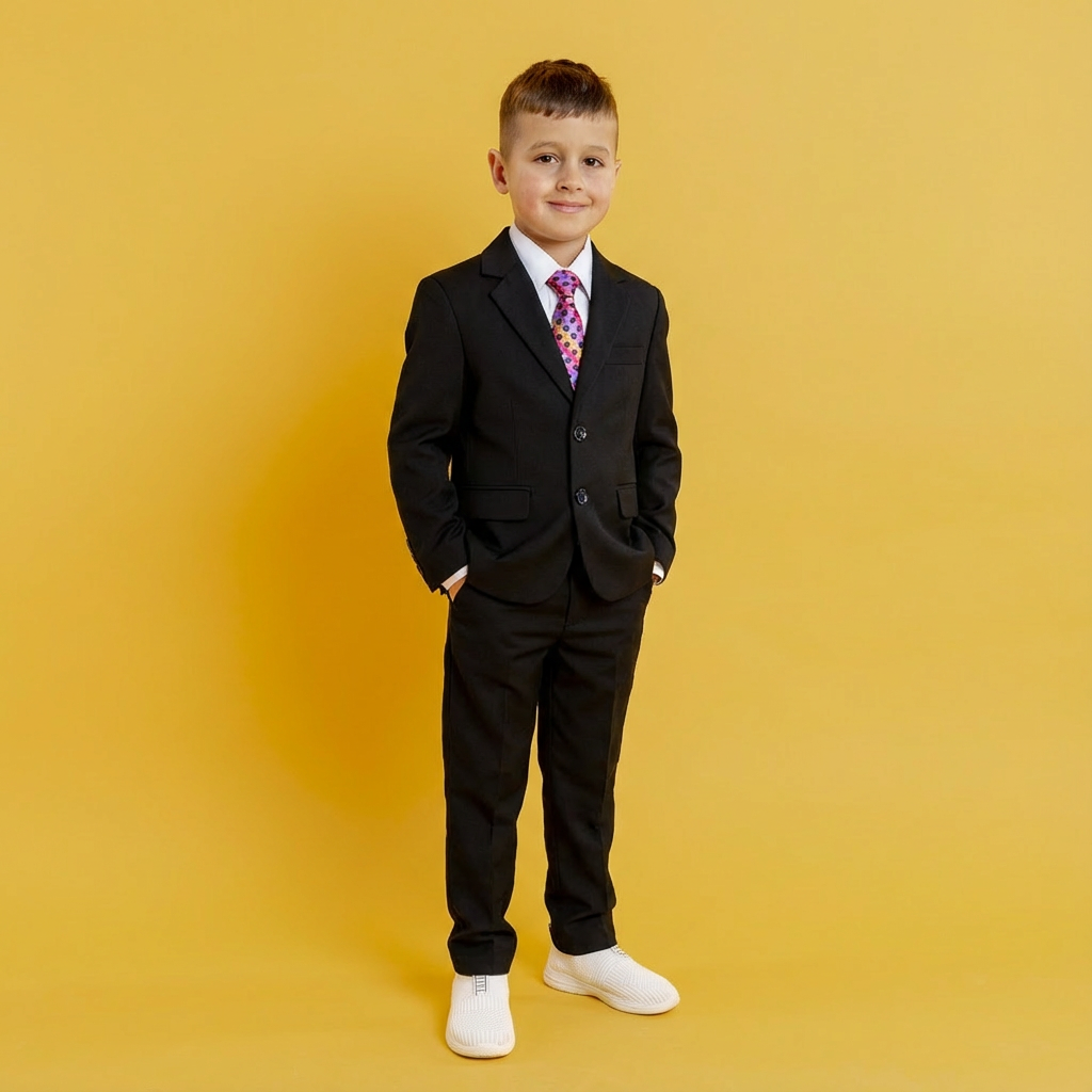 Black Formal Pant Coat