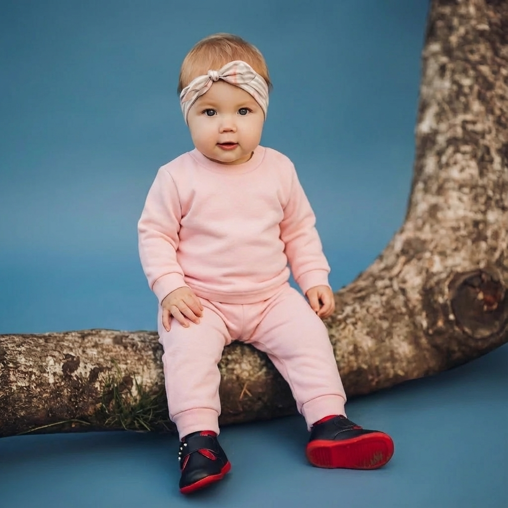 2PC Baby Girl Pink Inner Wear