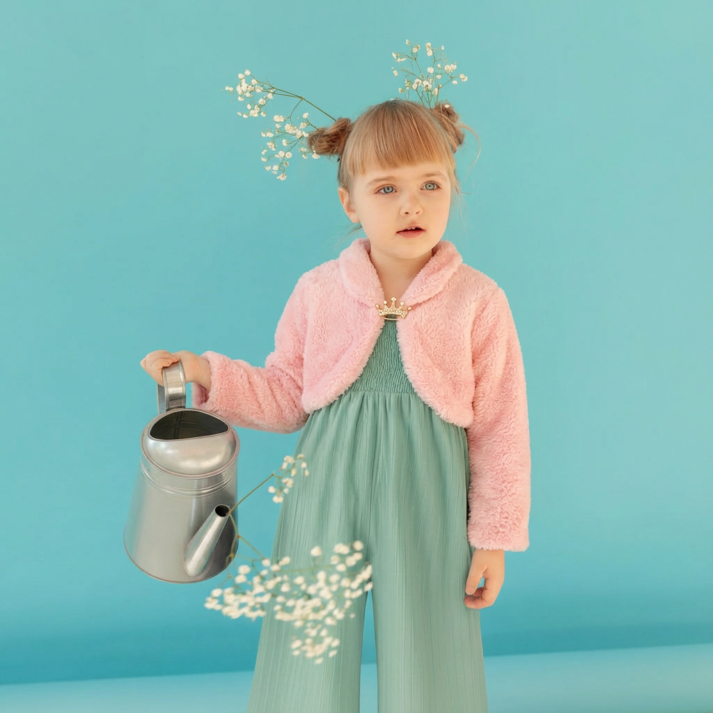 Baby Girl Pink Shrug