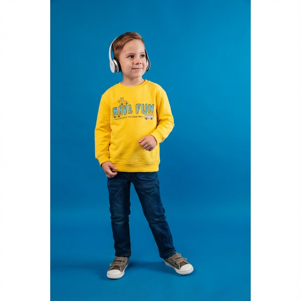 Yellow Sweat T-Shirt