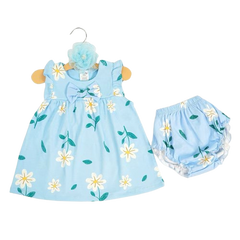 3PC Blue Little Blossom Set
