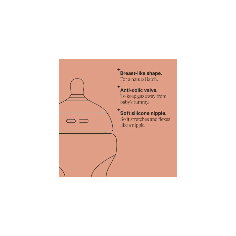 TT Bottle 340ML PLAN PK2 NATUREL START